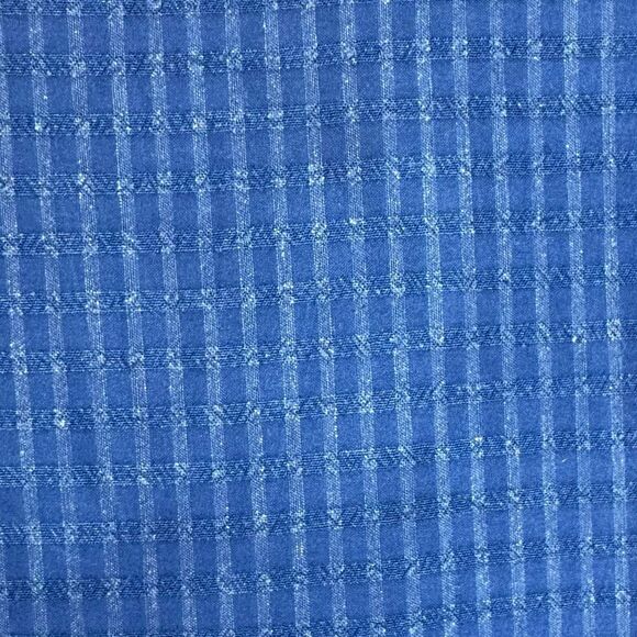 Anthropologie Amadi Blue Linen Blend Tiered Ruffle Sleeve
Dress with Pockets - Picture 8 of 8